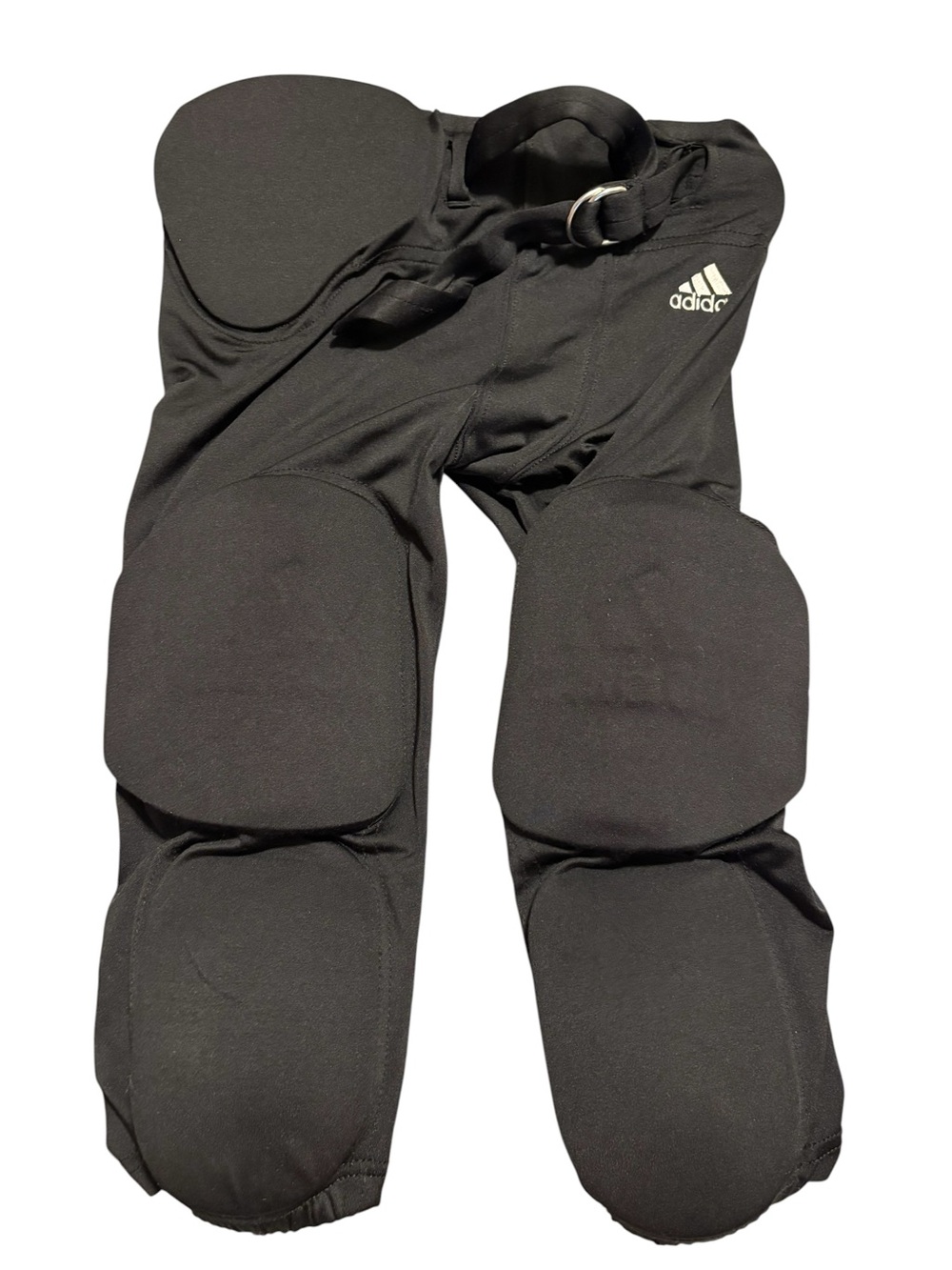 Adidas Kids Youth Large Black Padded Football Pants Bottoms